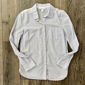Old Navy The Classic Shirt Striped Button Down
